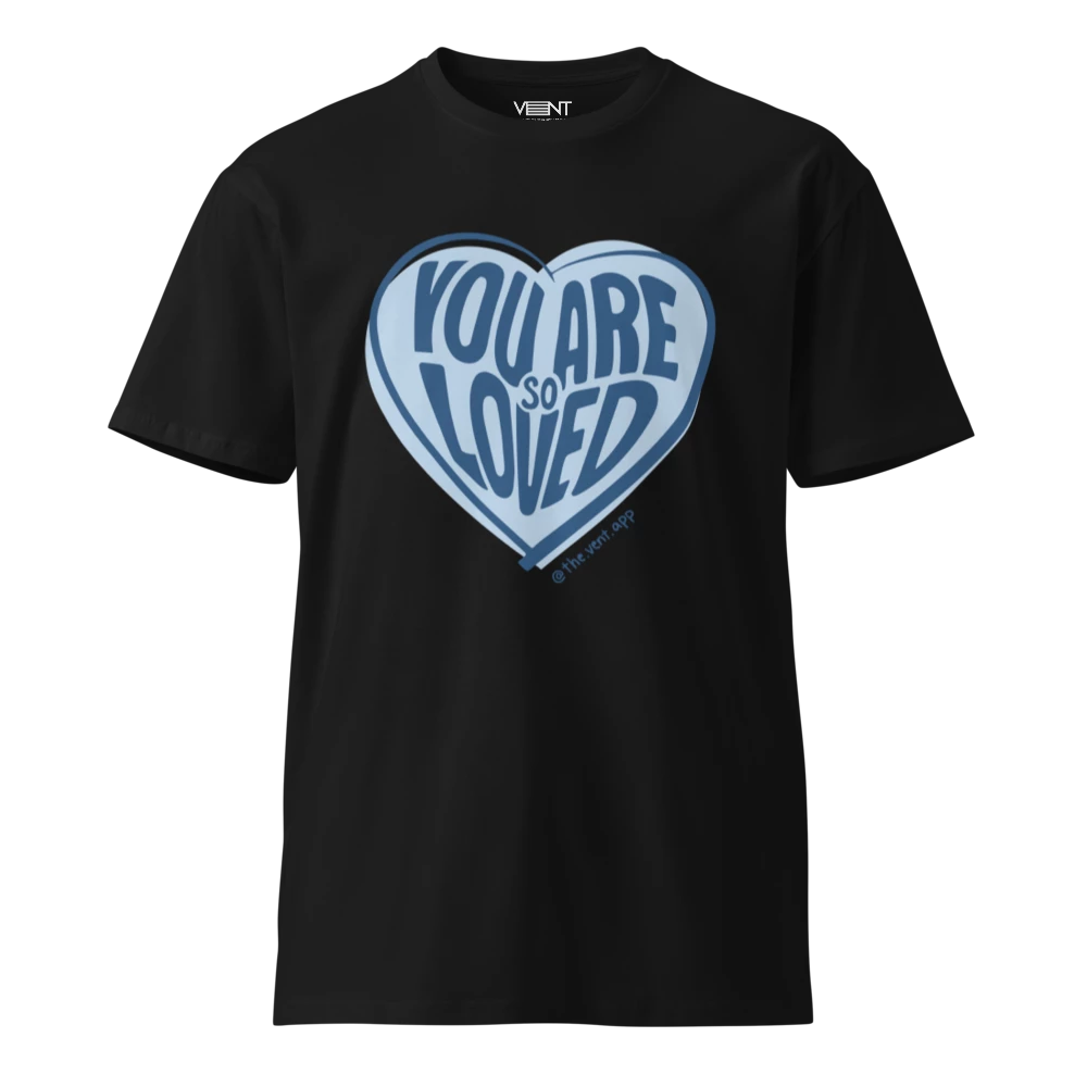 You Are So Loved Signature Tee - Black