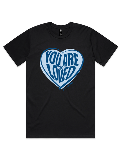You Are So Loved Signature Tee - Black