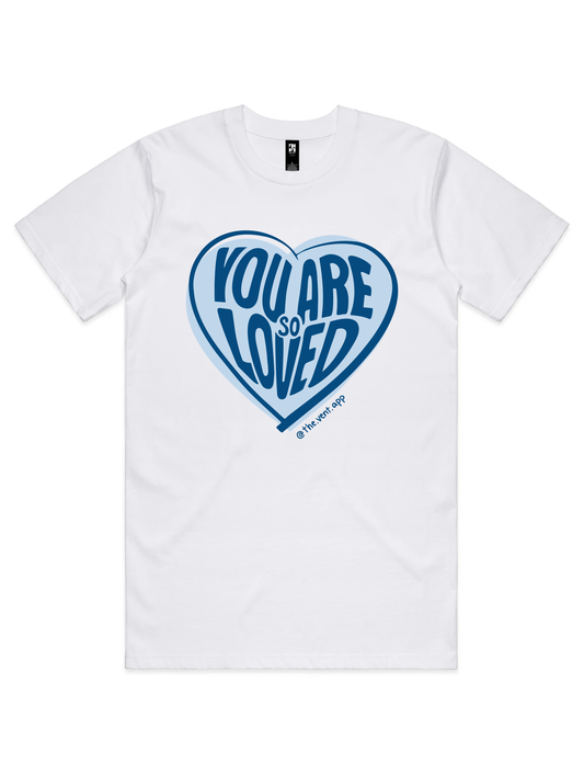 You Are So Loved Signature Tee - White