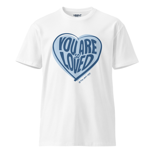 You Are So Loved Signature Tee - White